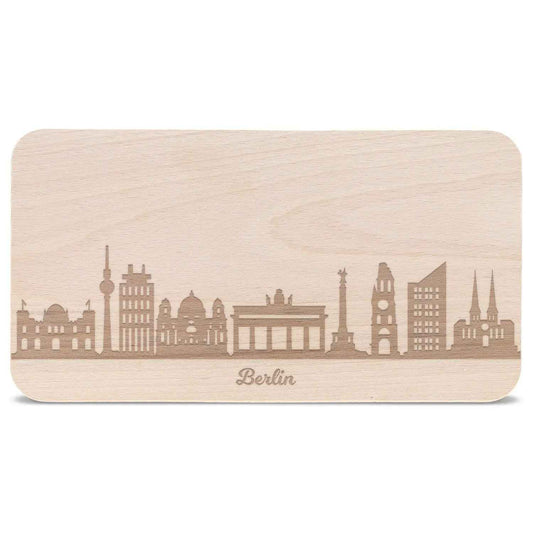 Frühstücksbrettchen Skyline Berlin