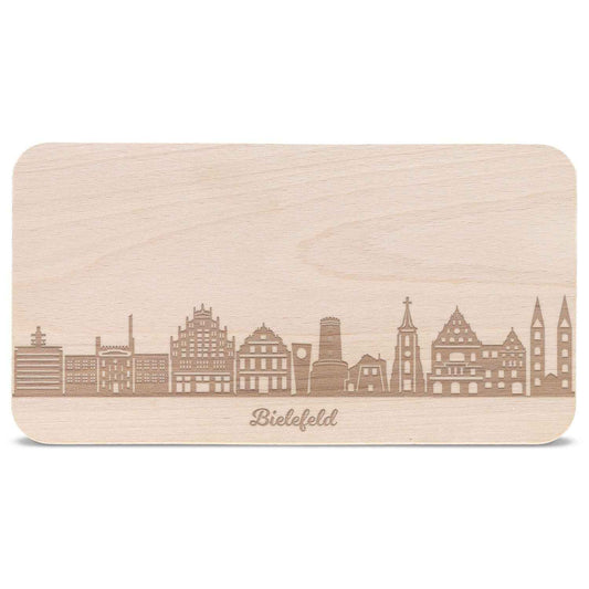 Frühstücksbrettchen Skyline Bielefeld