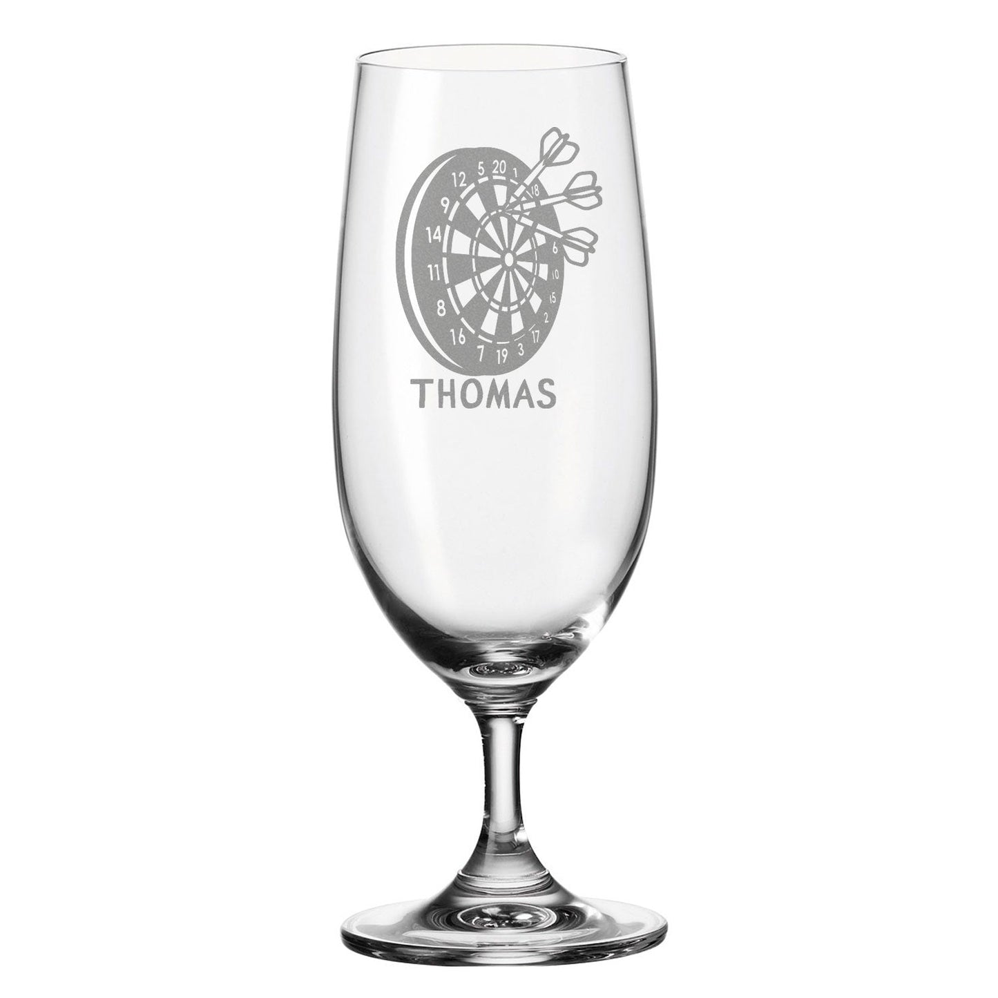 Leonardo Bierglas mit Gravur "Darts" mit Namen