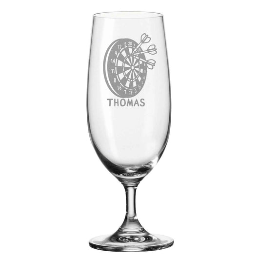 Leonardo Bierglas mit Gravur "Darts" mit Namen