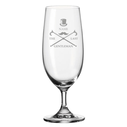 Leonardo Bierglas mit Gravur "The last gentleman" mit Namen