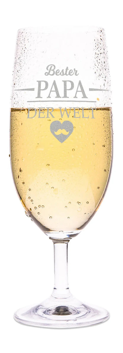 Leonardo Bierglas mit Gravur "Bester Papa der Welt"