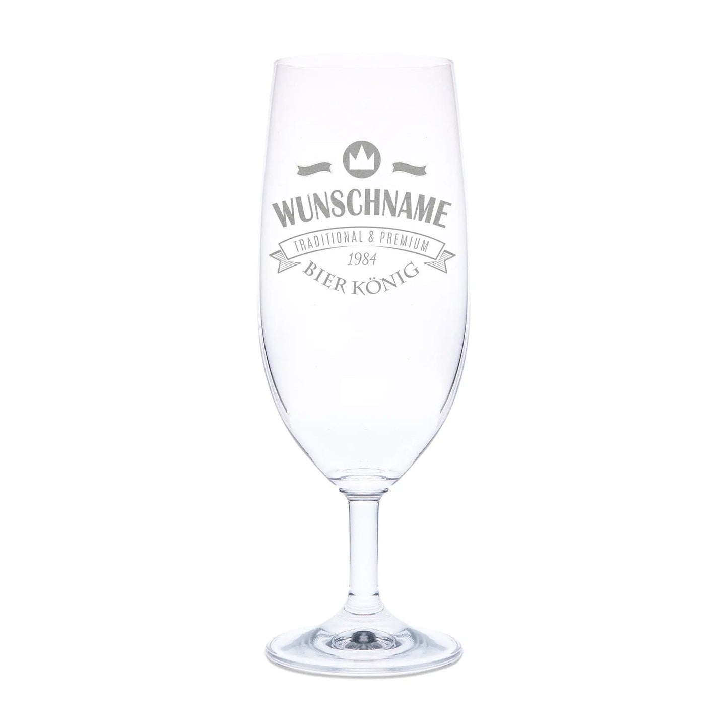 Leonardo Bierglas mit Gravur "Bierkönig"