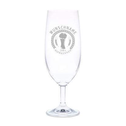 Leonardo Bierglas mit Gravur "Bierkenner"