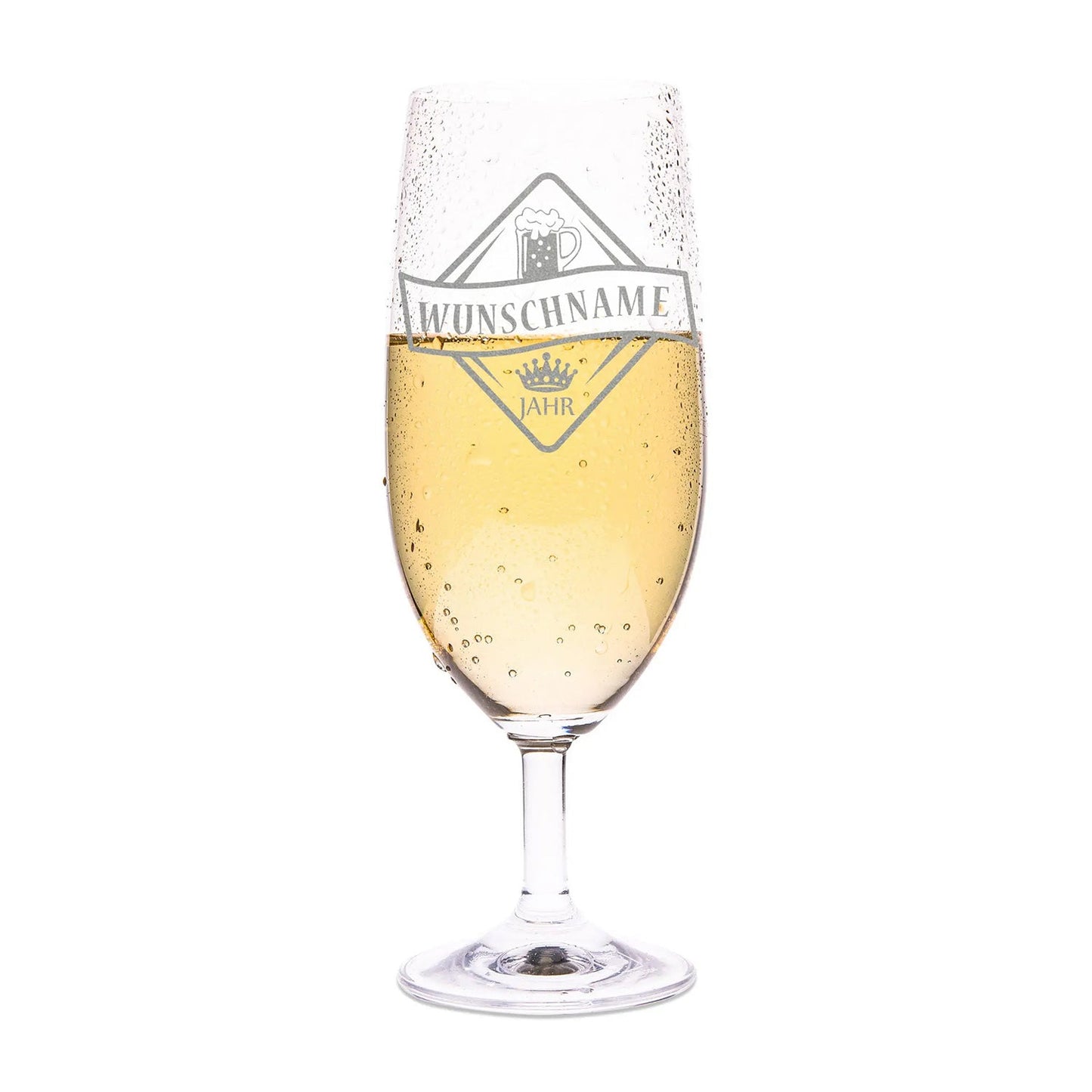 Leonardo Bierglas mit Gravur "Bierkenner + Wunschname"