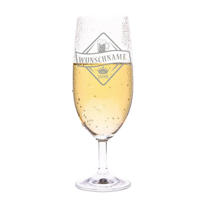 Leonardo Bierglas mit Gravur "Bierkenner + Wunschname"