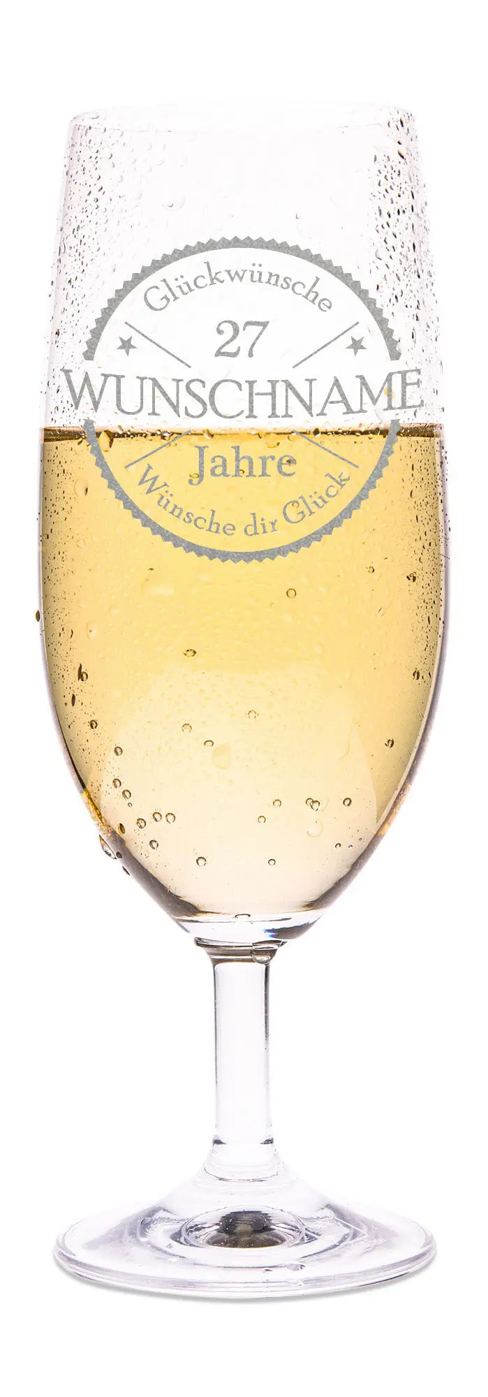 Leonardo Bierglas mit Gravur "Glückwünsche"