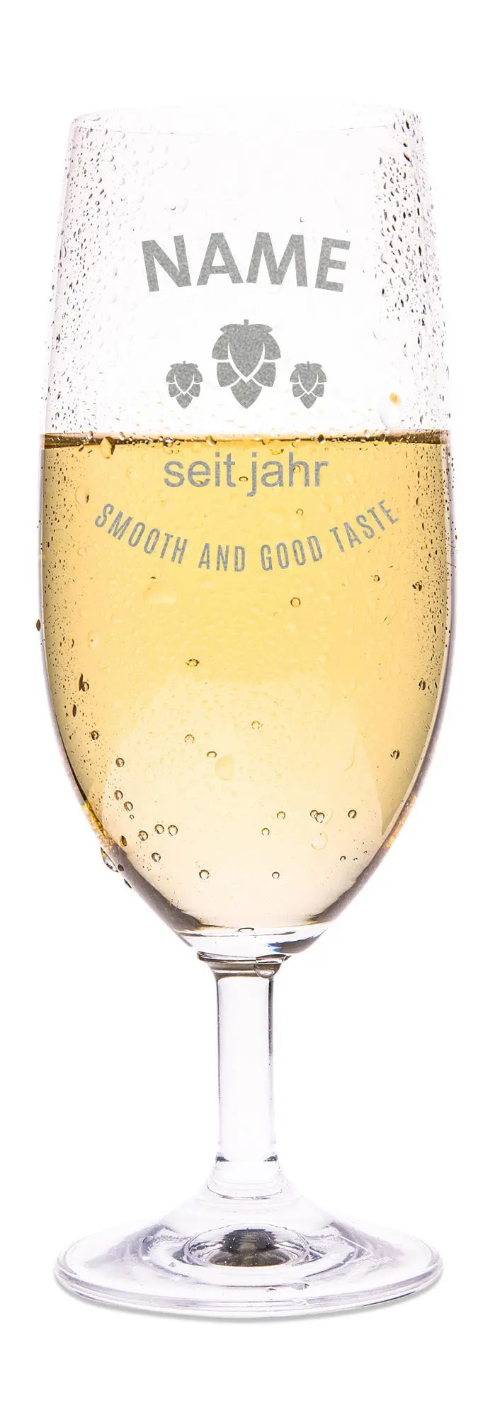 Leonardo Bierglas mit Gravur "Smooth & Taste"