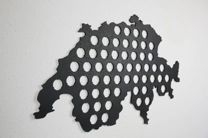 Bierkarte Schweiz "XL" Schwarz