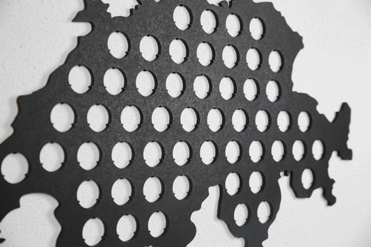 Bierkarte Schweiz "XL" Schwarz