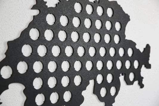 Bierkarte Schweiz "XL" Schwarz