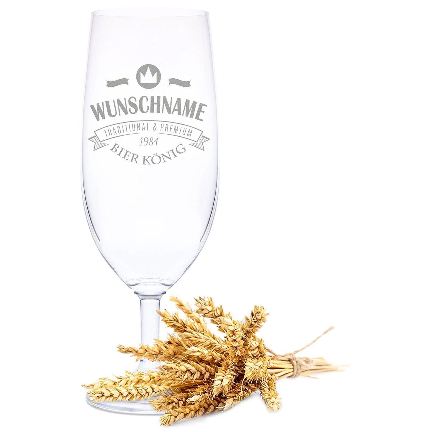 Leonardo Bierglas mit Gravur "Bierkönig"