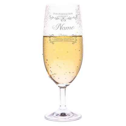 Leonardo Bierglas mit Gravur "Zur Perfektion gereift"