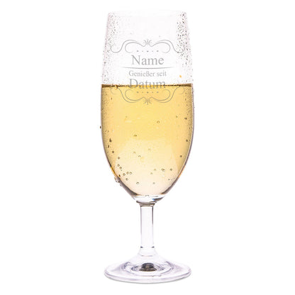 Leonardo Bierglas mit Gravur "Biergenießer"