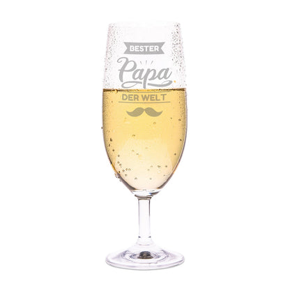Leonardo Bierglas mit Gravur "Bester Papa der Welt V2"