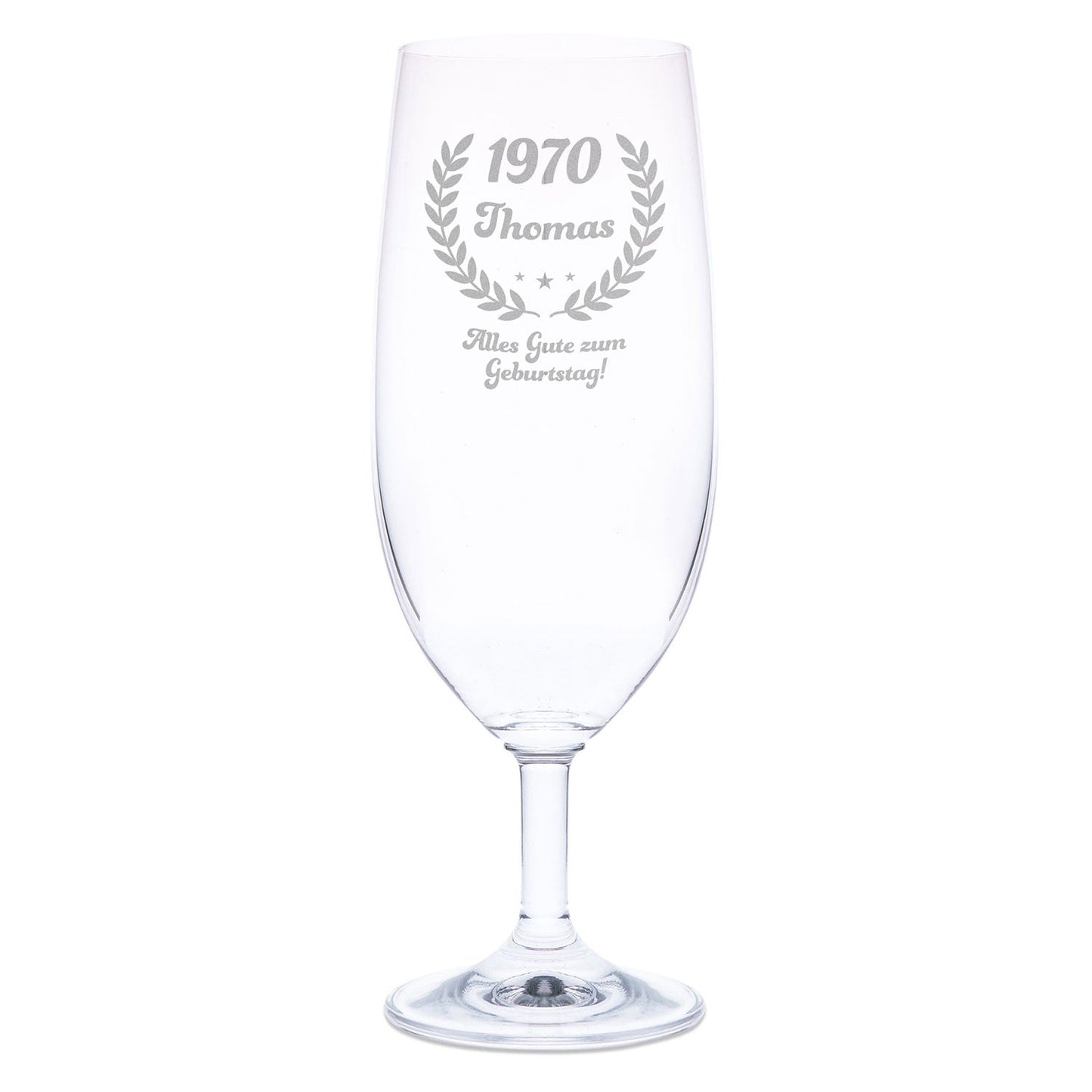 Leonardo Bierglas mit Gravur "Geburtstagsbier"