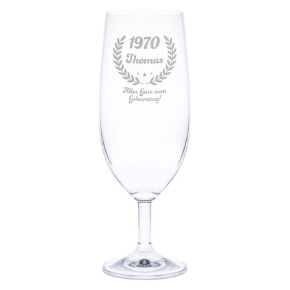 Leonardo Bierglas mit Gravur "Geburtstagsbier"
