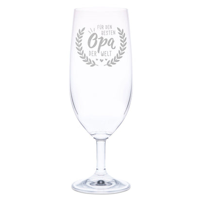 Leonardo Bierglas mit Gravur "Für den besten Opa der Welt"