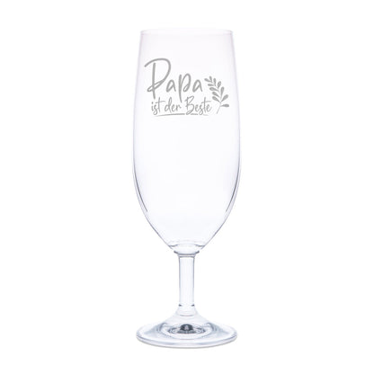 Leonardo Bierglas mit Gravur "Papa ist der Beste"