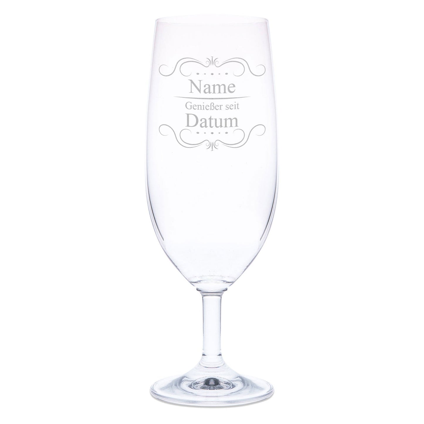 Leonardo Bierglas mit Gravur "Biergenießer"