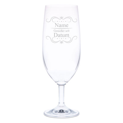 Leonardo Bierglas mit Gravur "Biergenießer"