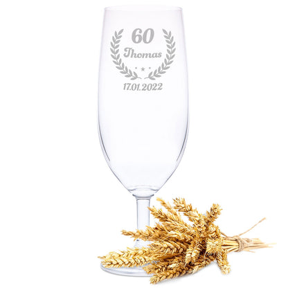 Leonardo Bierglas mit Gravur "Geburtstagsbier"