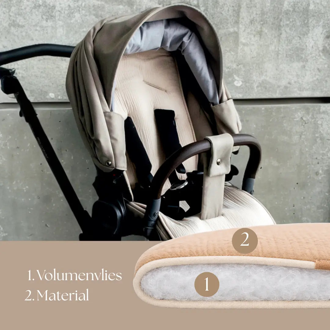 Sitzauflage Musselin – beidseitig & universal District for Kids