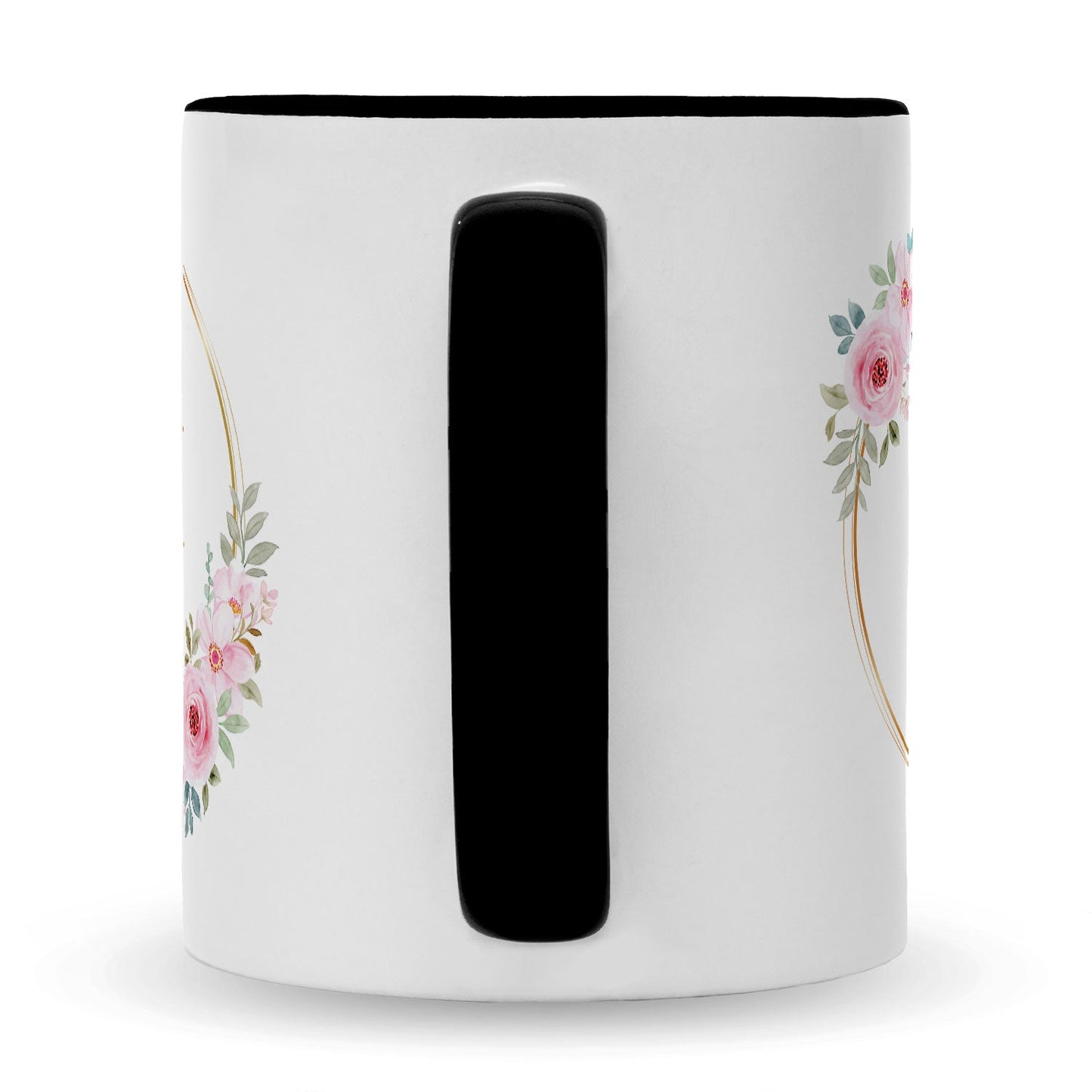 Bedruckte Tasse mit Spruch Rosenhochzeit