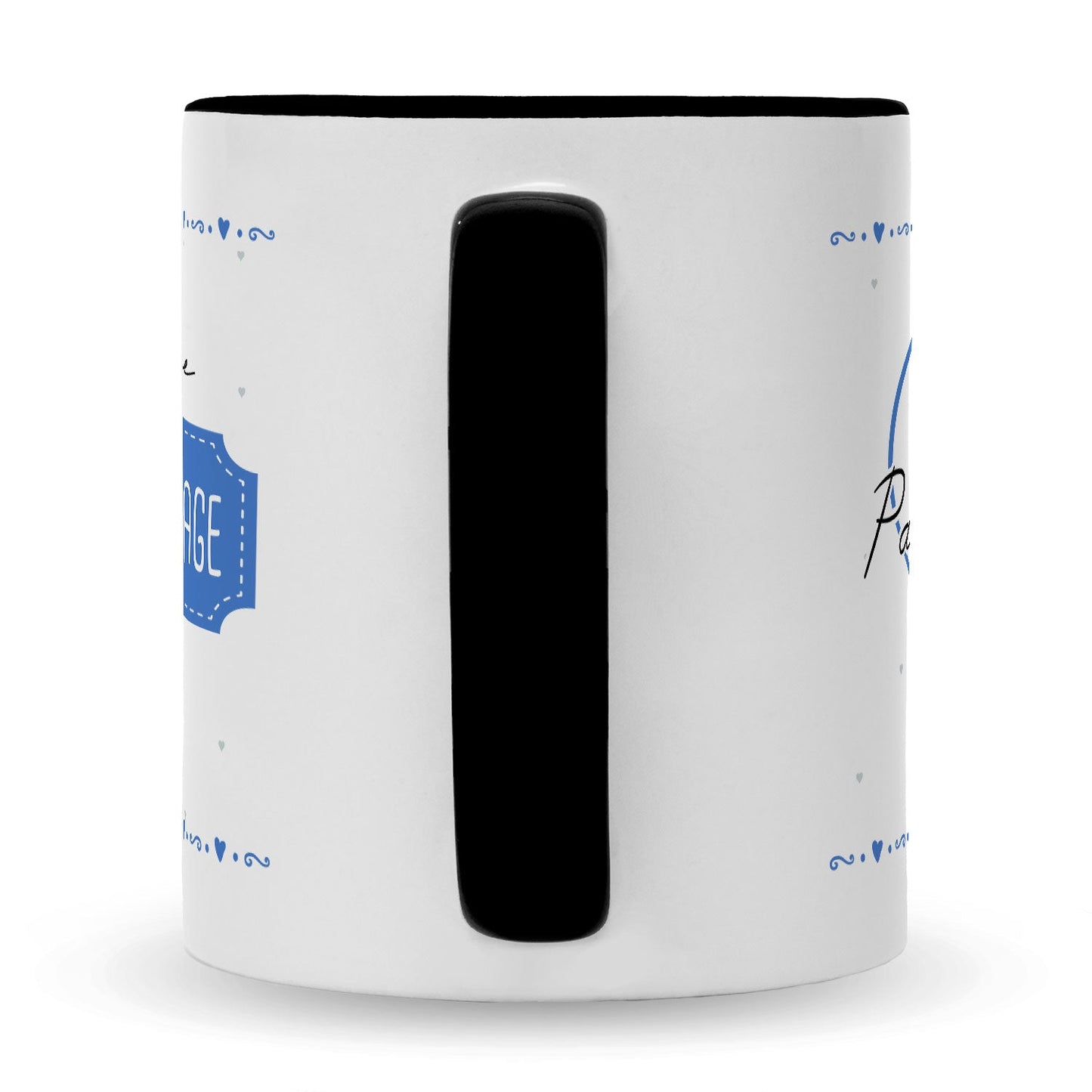 Bedruckte Tasse mit Spruch Ich habe eine wichtige Frage an dich! Patentante/Patenonkel