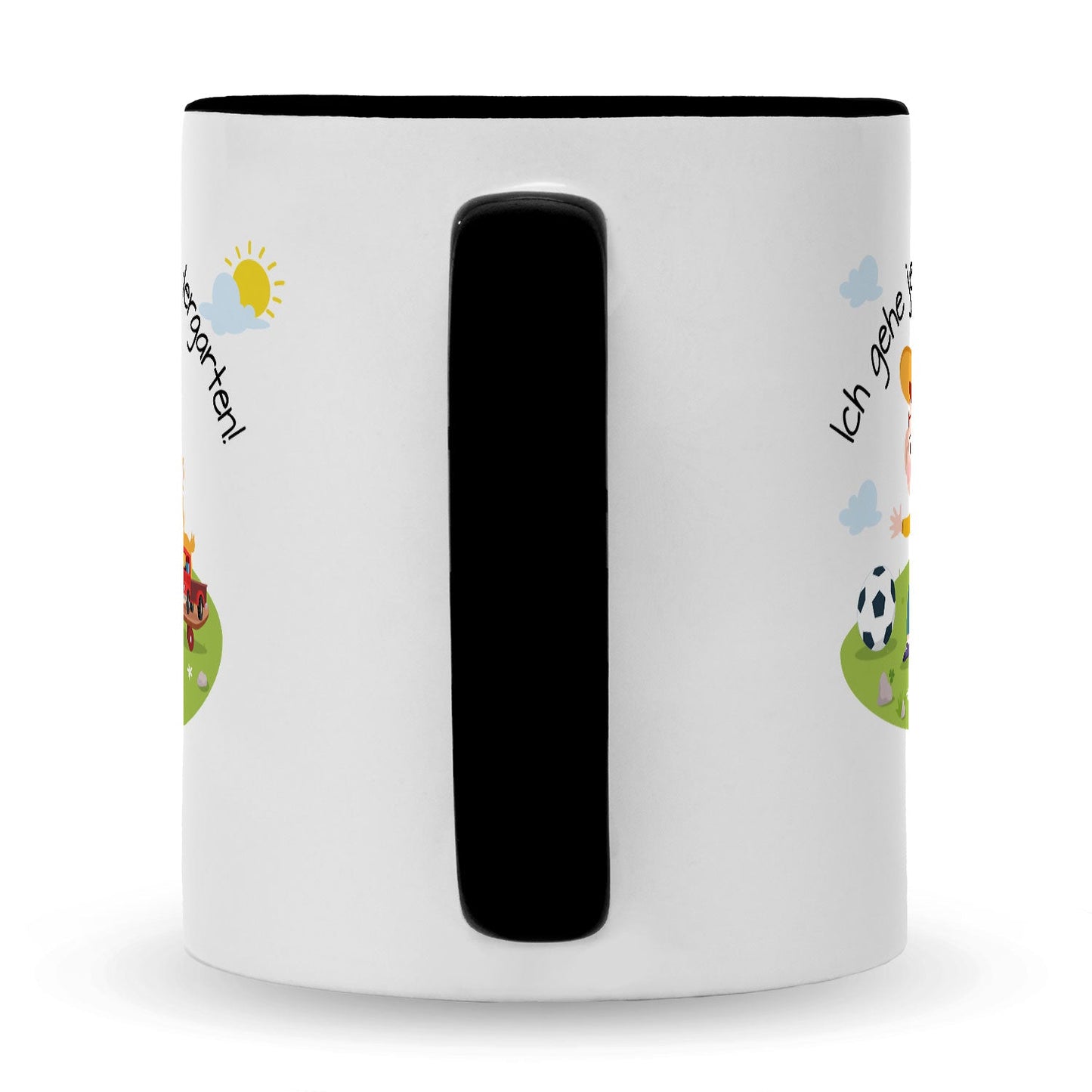 Bedruckte Tasse mit Motiv Ich gehe jetzt in den Kindergarten für Jungen & Mädchen