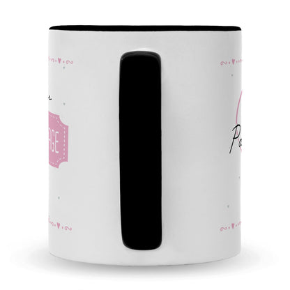 Bedruckte Tasse mit Spruch Ich habe eine wichtige Frage an dich! Patentante/Patenonkel