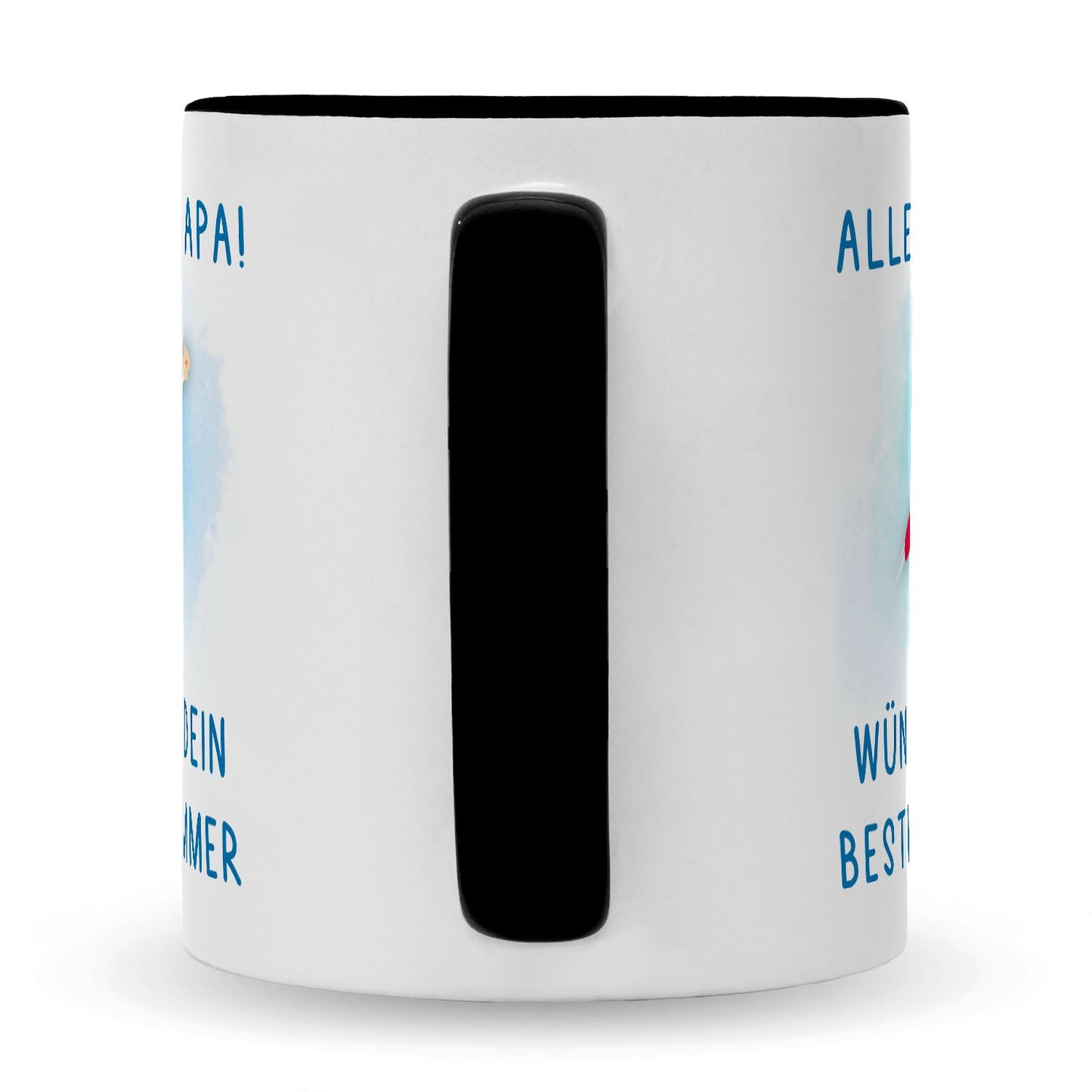 Bedruckte Tasse mit Spruch Bester Schwimmer