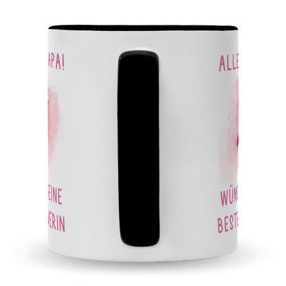 Bedruckte Tasse mit Spruch Bester Schwimmer