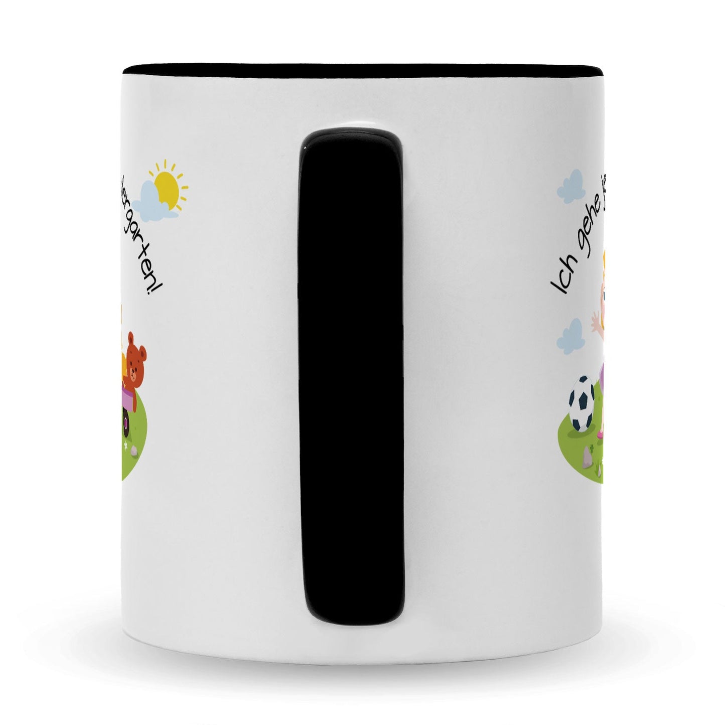 Bedruckte Tasse mit Motiv Ich gehe jetzt in den Kindergarten für Jungen & Mädchen