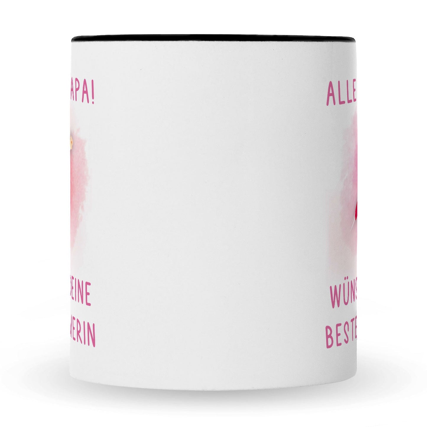 Bedruckte Tasse mit Spruch Bester Schwimmer