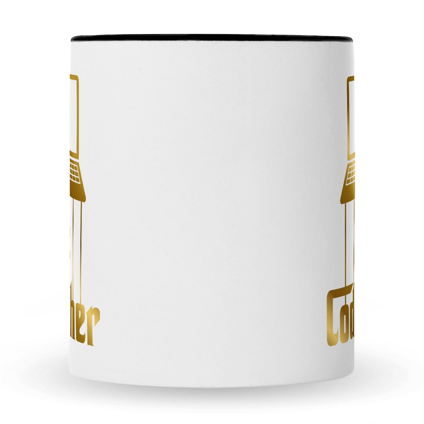 Bedruckte Tasse mit Spruch - The Codefather