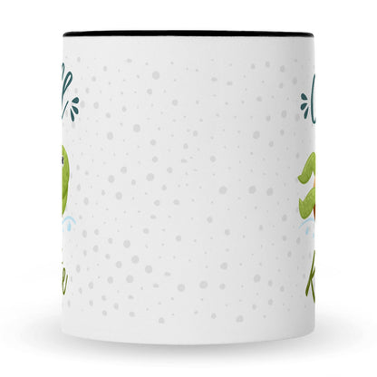 Bedruckte Tasse mit Spruch - Chillkröte
