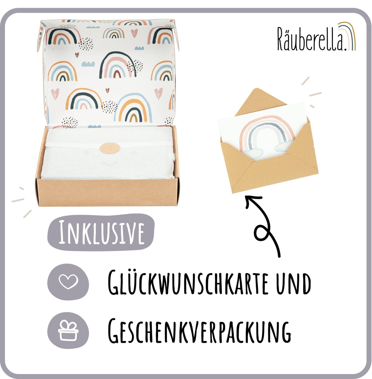 Baby Geschenkset Grau-Blau – Schmusetuch Hase, Holz-Beißring & Halstuch | Musselin