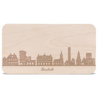Frühstücksbrettchen Skyline Bocholt
