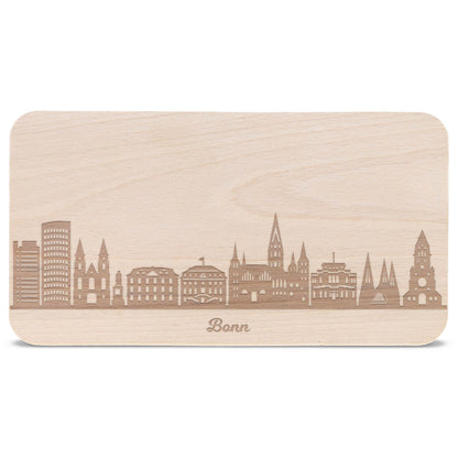 Frühstücksbrettchen Skyline Bonn