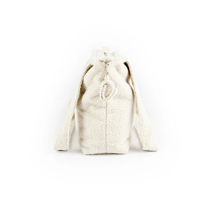 Wickeltasche Bouclé – für Kinderwagen