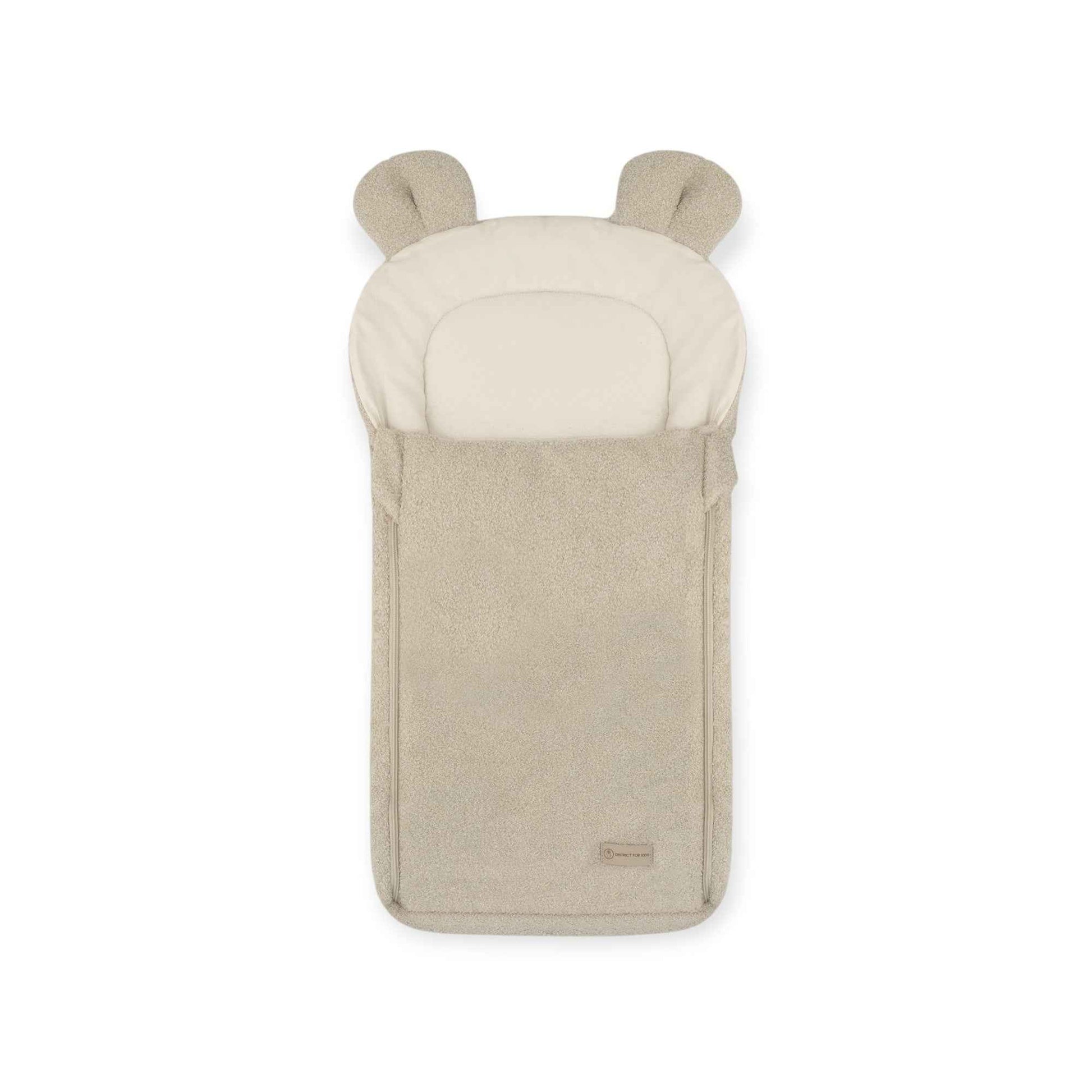 Babyschlafsack Teddyohren Teddy Boucle - kuscheliger Ganzjahresschlafsack