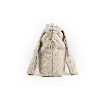 Wickeltasche Bouclé – für Kinderwagen