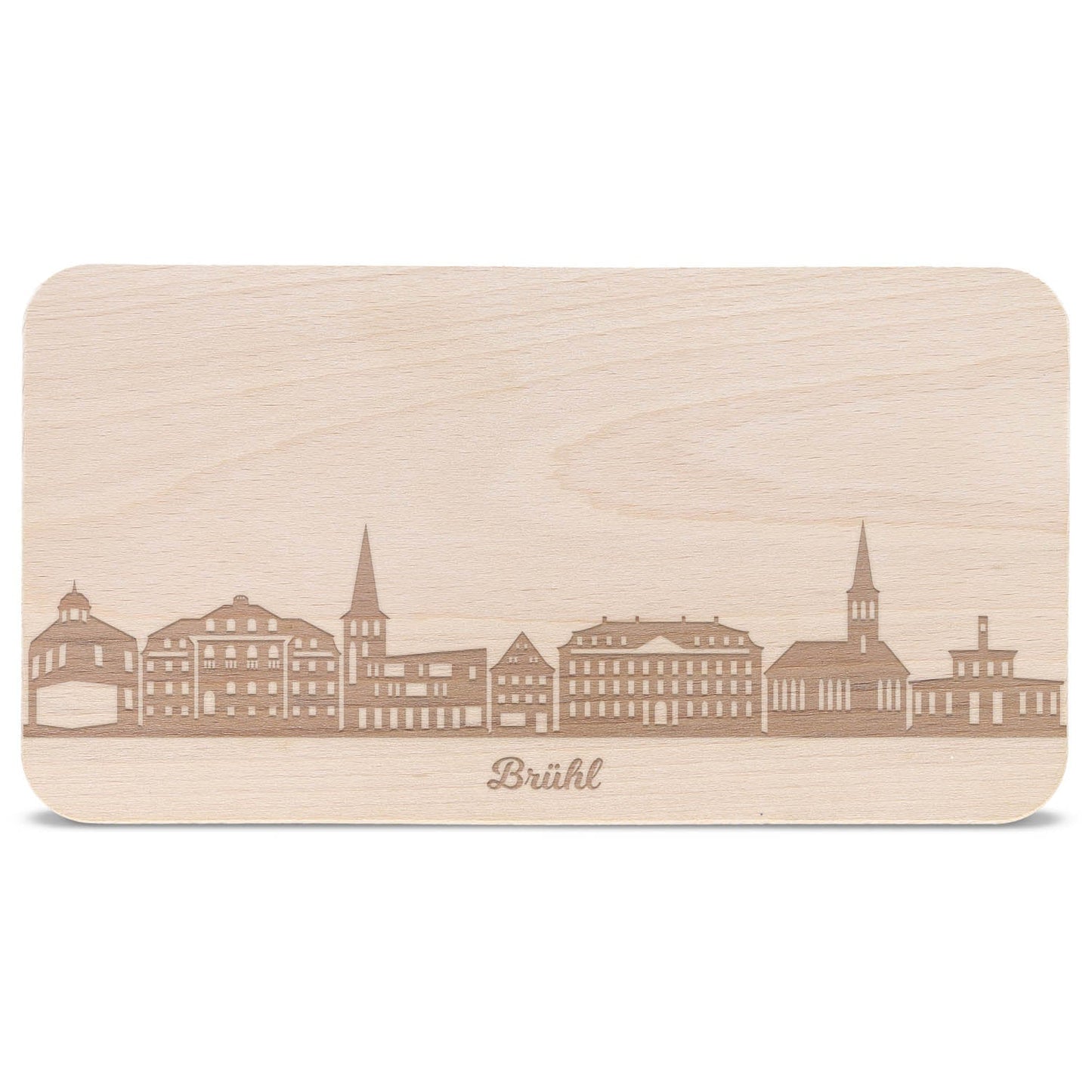 Frühstücksbrettchen Skyline Brühl
