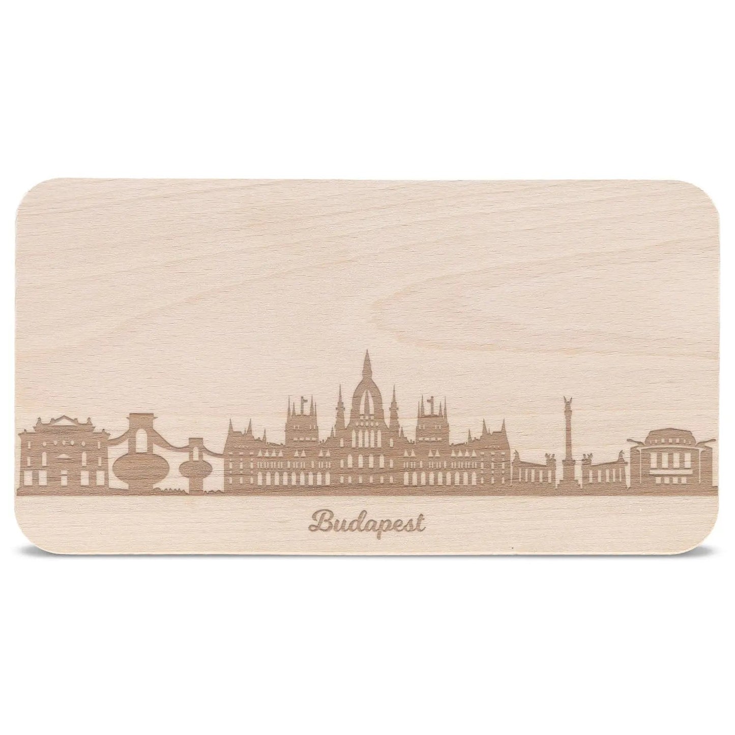 Frühstücksbrettchen Skyline Budapest