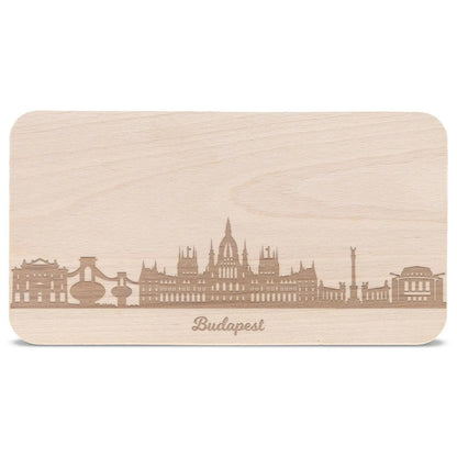 Frühstücksbrettchen Skyline Budapest