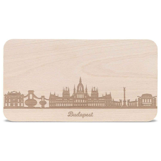 Frühstücksbrettchen Skyline Budapest