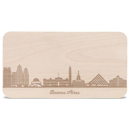 Frühstücksbrettchen Skyline Buenos Aires