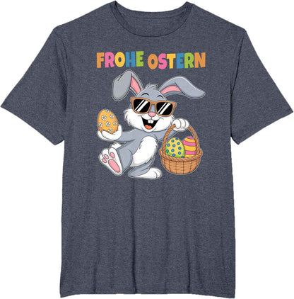 Ostergeschenke Ostern Outfit Junge Mädchen Kinder Osterhase T-Shirt