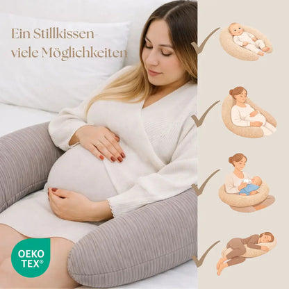 Stillkissen Cord XXL –  ergonomisch & stilvoll